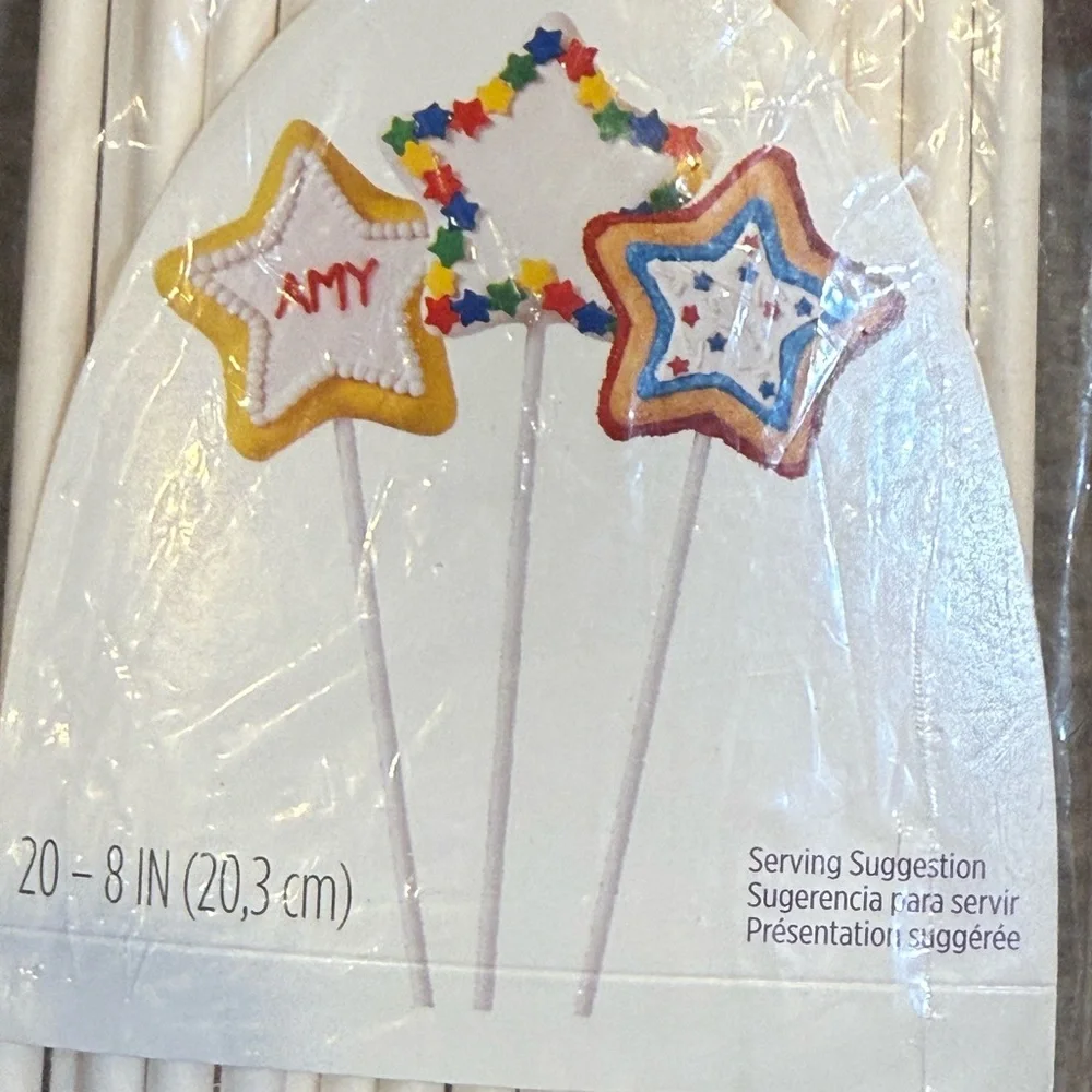 Wilton White Cookie Sticks - 20 Count for Cake Pops & Dessert Picks